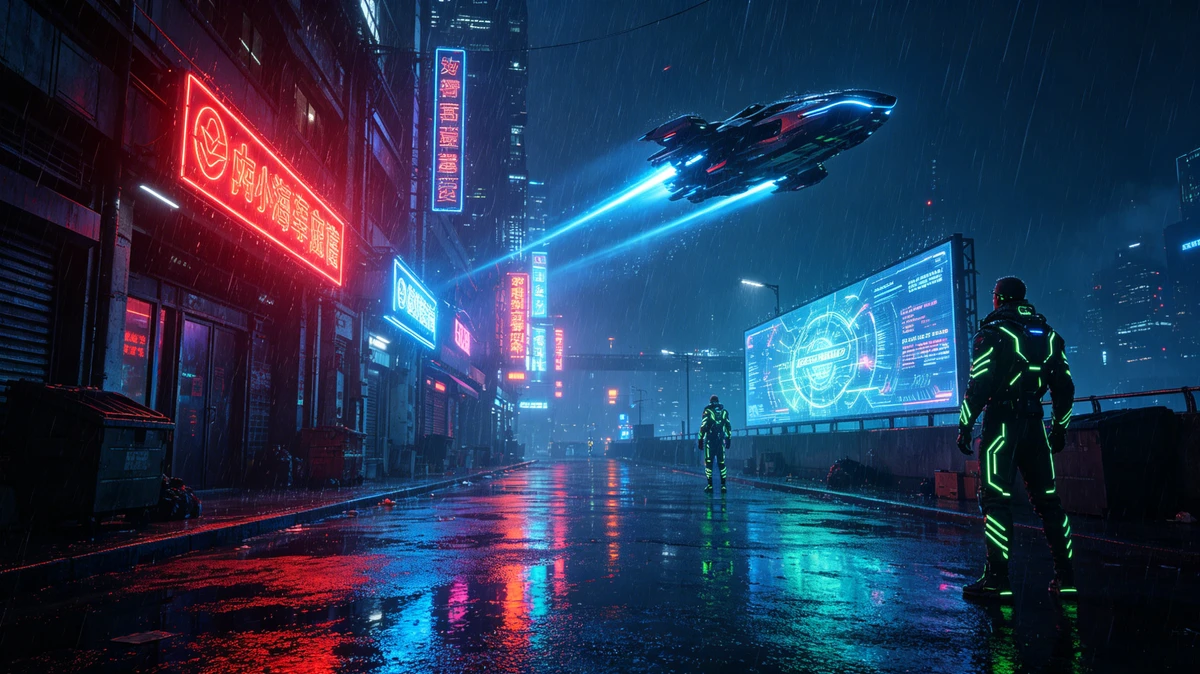 科幻电影感文生图示例1